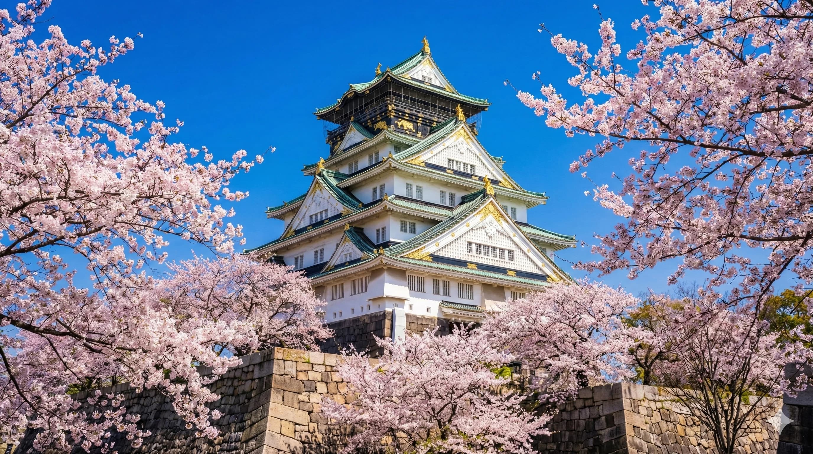 Visita al imponente Castillo de Osaka.